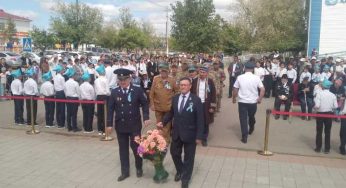 Жанкелдие ауданында Ұлы жеңіс күні ерекше мерекеленді