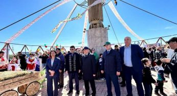 Бірлік күні Сарыкөл төрінде де өз сән-салтанатымен аталып өтілді