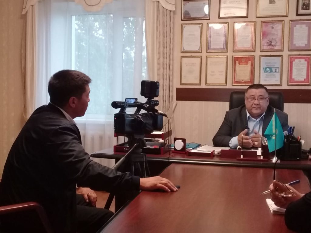 Переговоры состоялись с Серикбаем Джумагуловым Фото Р.Алкеев